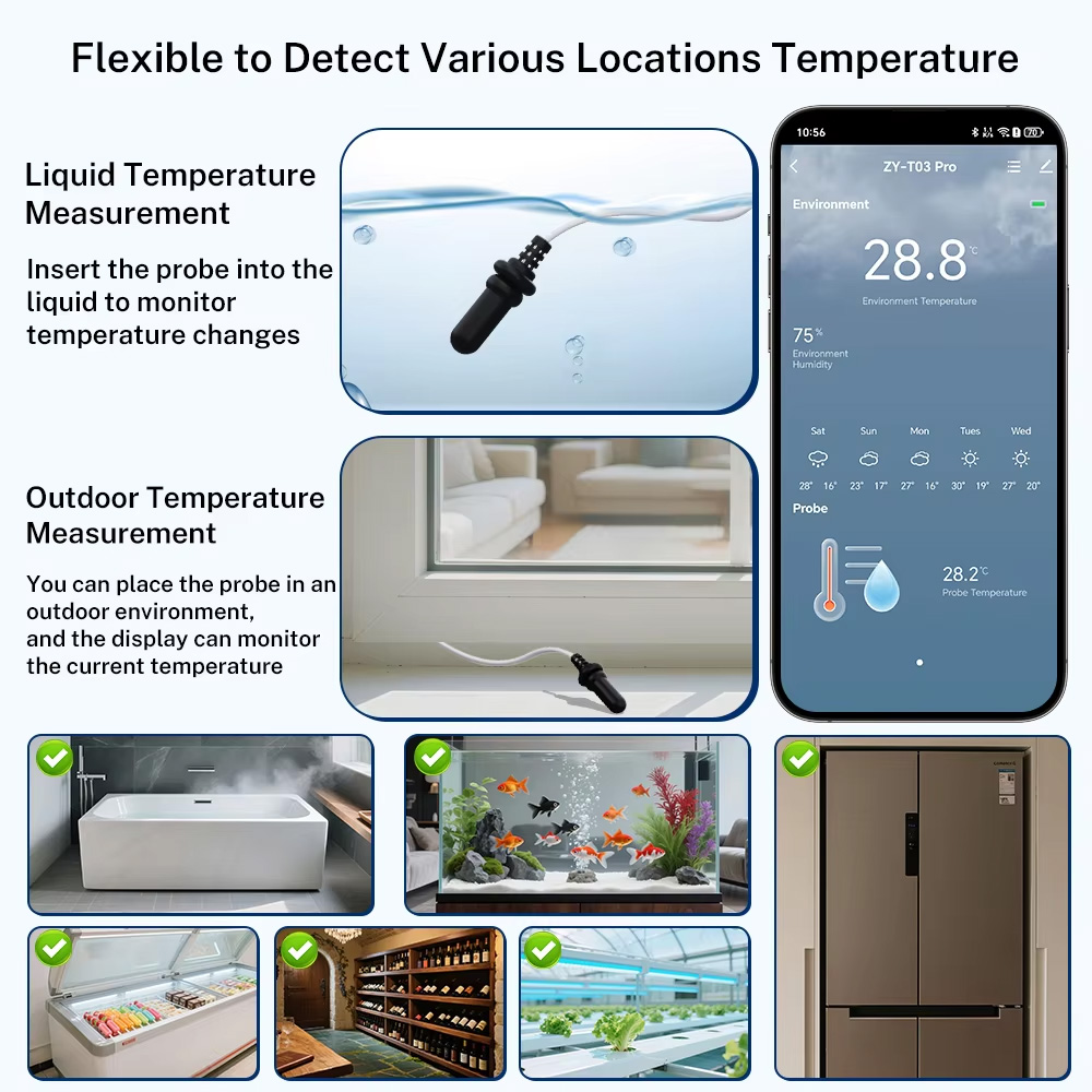 External Waterproof Probe Temp - Tuya Smart ulasan dan harga