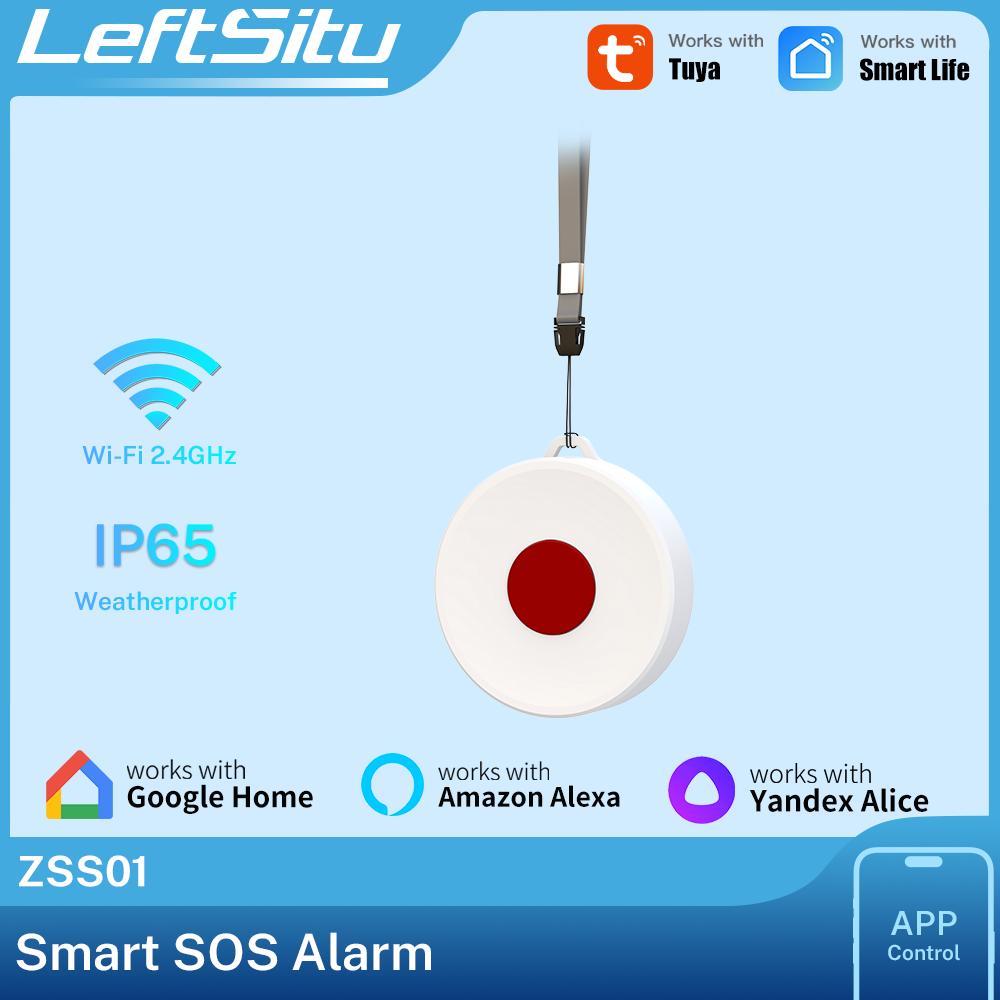 Tuya ZigBee Smart Button IP65  - Tuya Smart ulasan dan harga