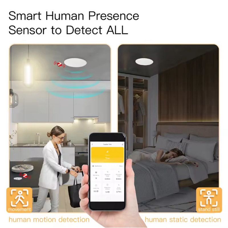 Tuya ZigBee Human Presence Det - Tuya Smart ulasan dan harga