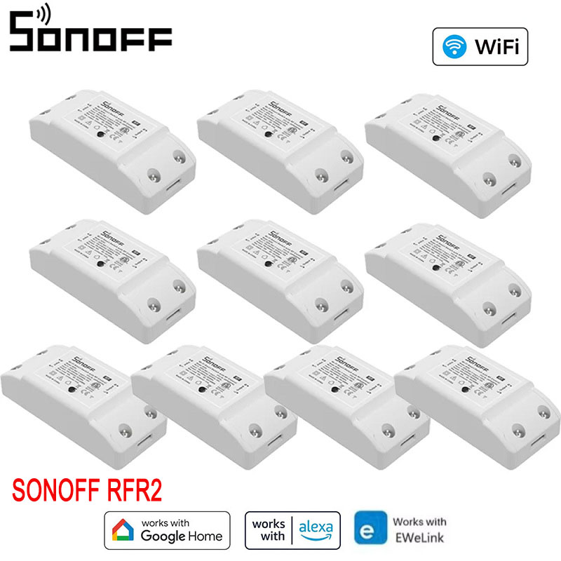 Smart Switch 1-10Pcs SONOFF RF - Sonoff ulasan dan harga