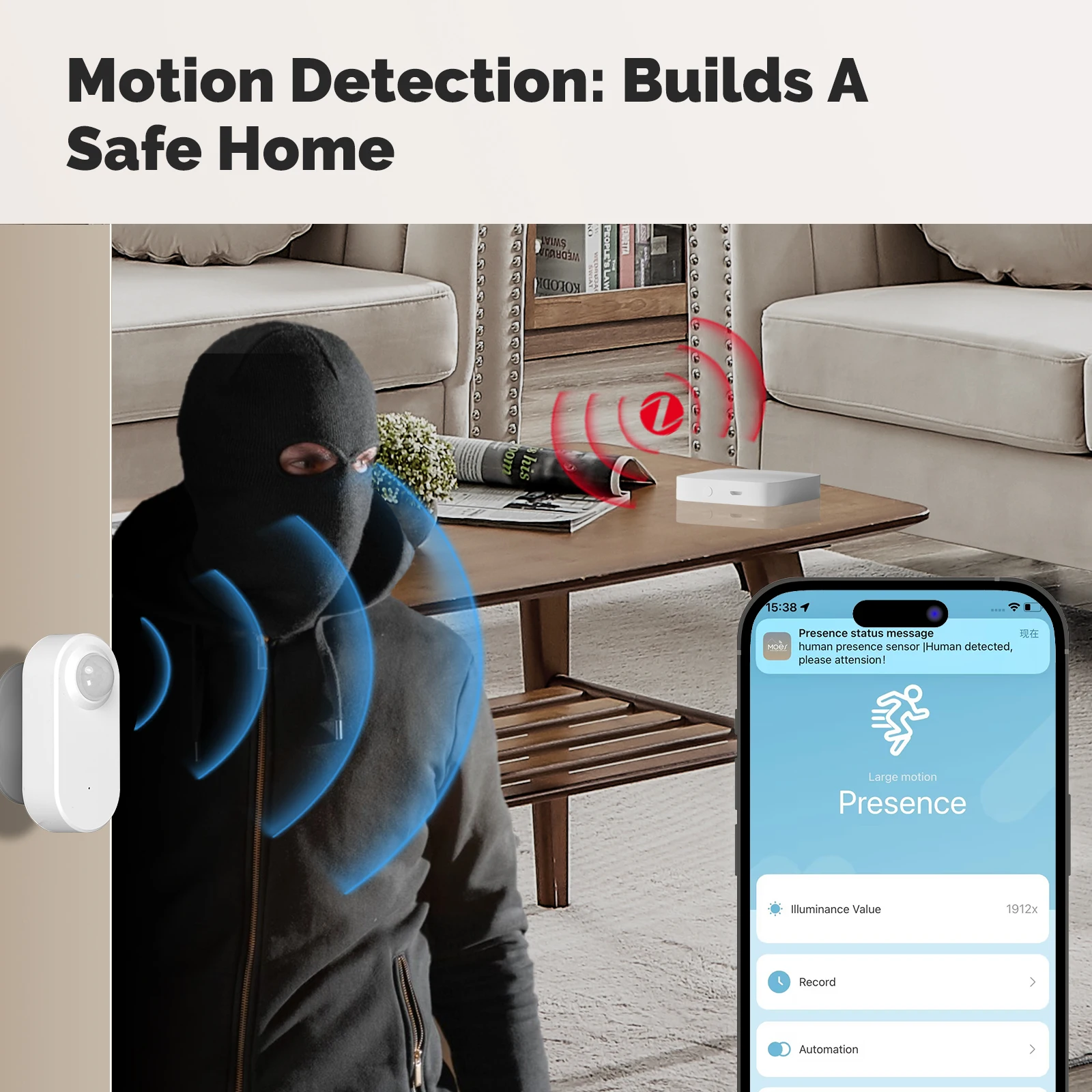 MOES Tuya ZigBee Human Presenc - Tasmota ulasan dan harga
