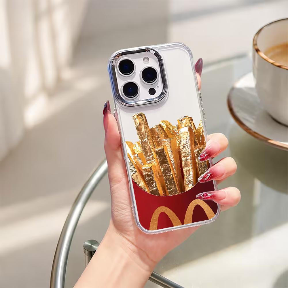 Golden fries Transparent silic - Shelly ulasan dan harga