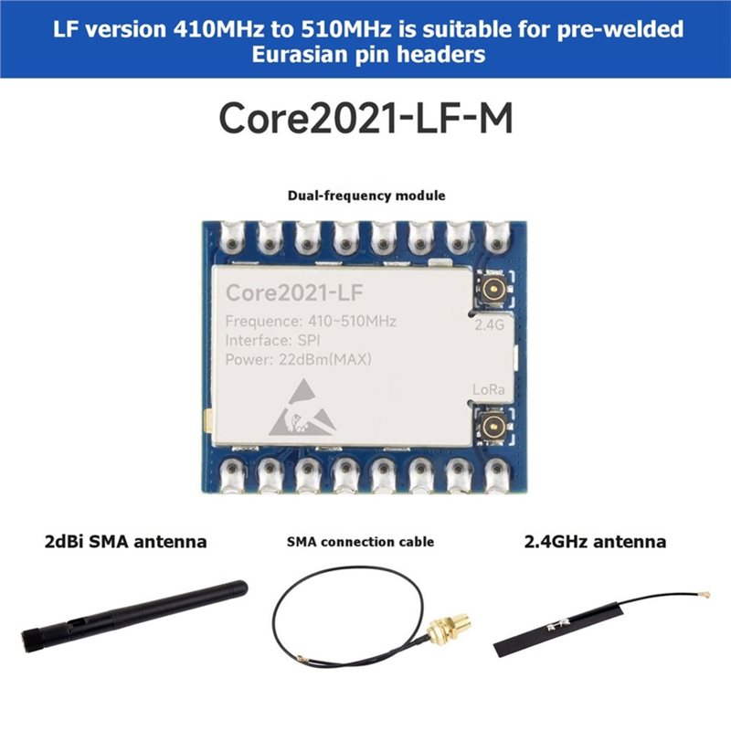 AA60 Core2021-LF LoRa Dual Ban - Smart Home Module Iot ulasan dan harga