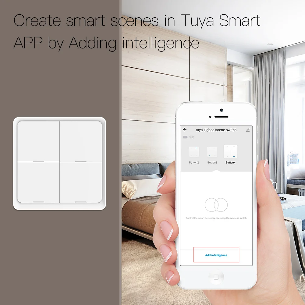 MOES 4 Gang Tuya ZigBee Wirele - Sonoff Basic ulasan dan harga